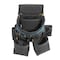 Clc Work Gear CLC 28 pocket Ballistic Nylon Tool Belt with Suspenders 23 in. L X 16-1/2 in. H Black 29 in. 46 in. 2617 - alternate 3
